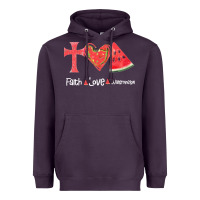 Plum Faith Love Watermelon Heavyweight Hoodie - Bettercallsaul