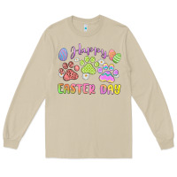 Mushroom happy easter day paws Long Sleeve Tee - MaliasSmallBusiness