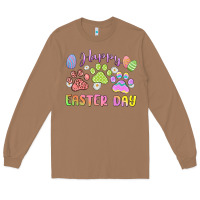 Toasted Coconut happy easter day paws Long Sleeve Tee - MaliasSmallBusiness