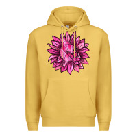 Antique Gold Breast Cancer Sunflower Premium Hoodie - texasbilliewilder