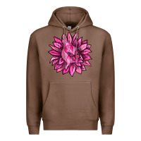Chestnut Breast Cancer Sunflower Premium Hoodie - texasbilliewilder