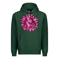 Sports Green Breast Cancer Sunflower Premium Hoodie - texasbilliewilder