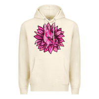Tofu Breast Cancer Sunflower Premium Hoodie - texasbilliewilder