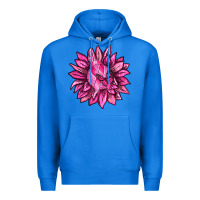 True Royal Breast Cancer Sunflower Premium Hoodie - texasbilliewilder