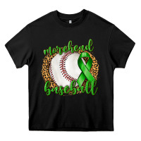 Black Morehead Baseball Liver Cancer Heavy Core Tee - texasbilliewilder
