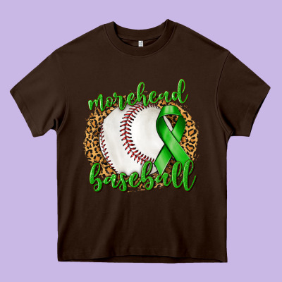 Morehead Baseball Liver Cancer Heavy Core Tee Designed By Texasbilliewilder
