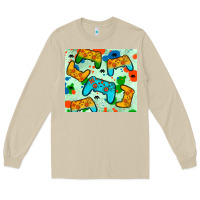 Mushroom gaming controller Long Sleeve Tee - JahusDesignShop