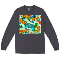 Smoke gaming controller Long Sleeve Tee - JahusDesignShop