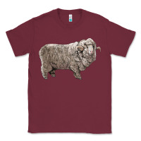 Burgundy rambouillet sheep Classic Tee - LillyAllenDesigns