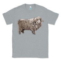 Heather Grey rambouillet sheep Classic Tee - LillyAllenDesigns