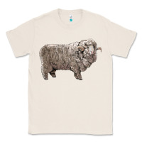 Natural rambouillet sheep Classic Tee - LillyAllenDesigns