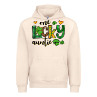 Sandshell One lucky auntie St. Patrick's Urban Hoodie - OliviaCreatesArt