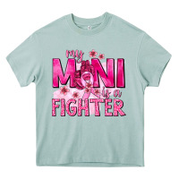 My Mini Is A Fighter With Ribbon Heavy Core Tee | Teevron