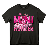 Asphalt My Mini Is a Fighter with Ribbon Heavy Core Tee - texasbilliewilder