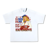 White born free but now im expensive Urban Heavy Tee - NancyCooperArtShop