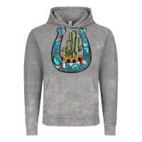 Cloud Rock cactus horseshoe Vintage Hoodie - JahusDesignShop