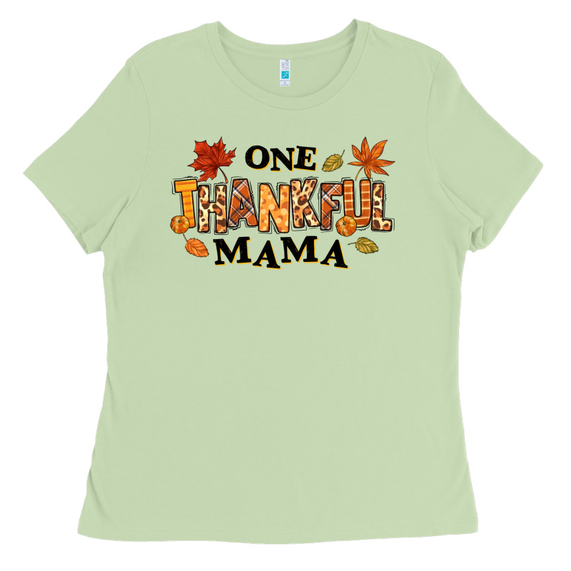 One Thankful Mama Ladies Tee by texasbilliewilder | Teevron