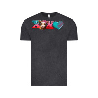 Vintage Black xoxo guarnsey cow Vintage Tee - AdoDesignShop
