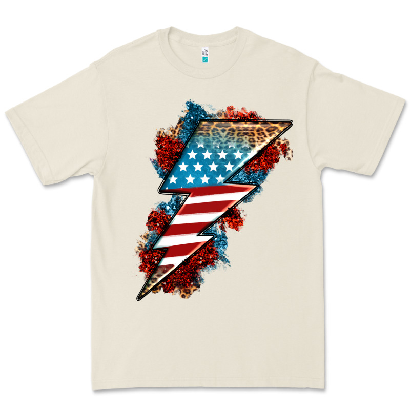 American Lightning Bolt Premium Tee by Neo Western | Teevron