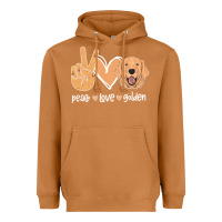 Meerkat Peace Love Golden Heavyweight Hoodie - Bettercallsaul