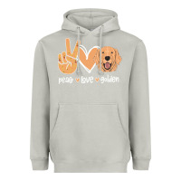 Moon Dust Peace Love Golden Heavyweight Hoodie - Bettercallsaul