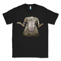 Black rambouillet sheep head Classic Tee - LillyAllenDesigns