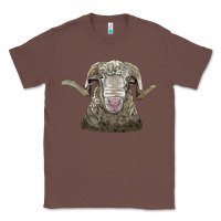 Chestnut rambouillet sheep head Classic Tee - LillyAllenDesigns