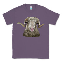 Lavender rambouillet sheep head Classic Tee - LillyAllenDesigns