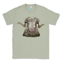 Matcha rambouillet sheep head Classic Tee - LillyAllenDesigns
