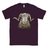 Plum rambouillet sheep head Classic Tee - LillyAllenDesigns