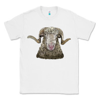 White rambouillet sheep head Classic Tee - LillyAllenDesigns
