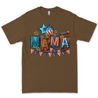 Cacao All American Mama 4th of July Premium Tee - CowGirlArtShop