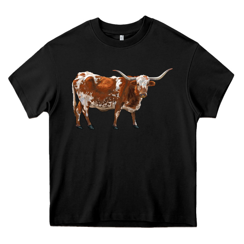 Longhorn Heavy Core Tee by RanaPortraitStore | Teevron