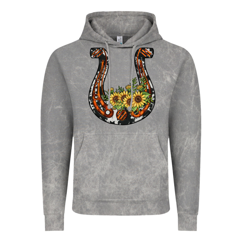 Horseshoe Sunflower Vintage Hoodie by JahusDesignShop | Teevron