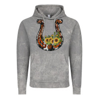 Cloud Rock horseshoe sunflower Vintage Hoodie - JahusDesignShop