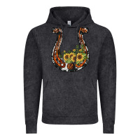 Vintage Black horseshoe sunflower Vintage Hoodie - JahusDesignShop