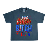 Midnight Navy boom bitch get out the way Urban Heavy Tee - NancyCooperArtShop