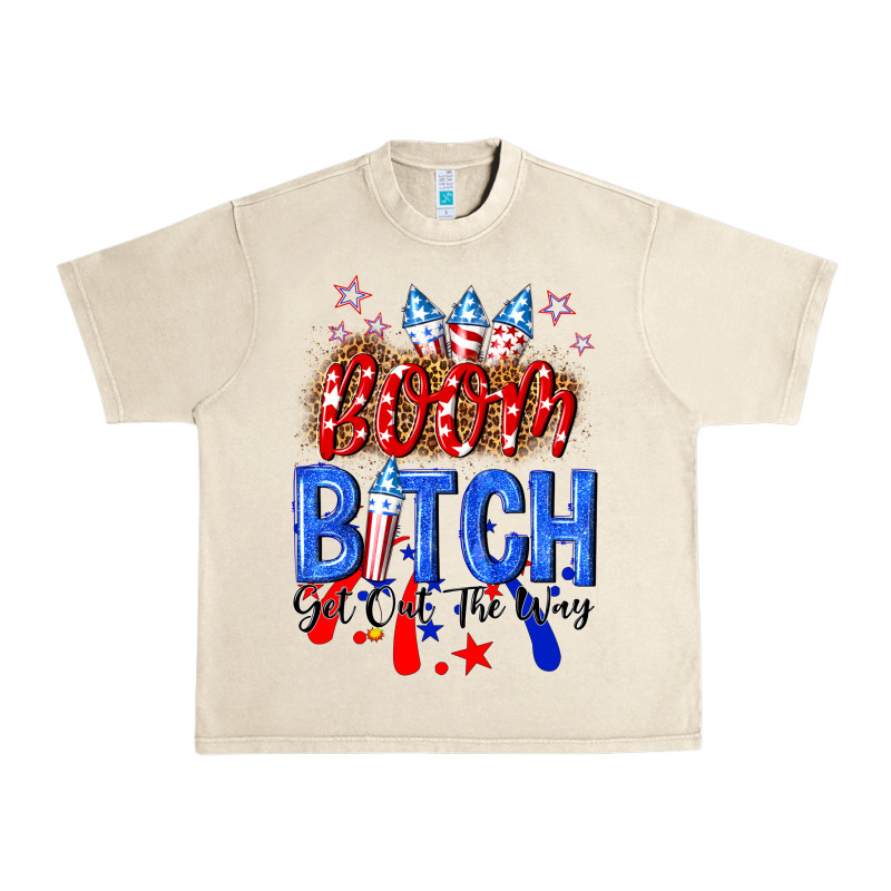 Boom Bitch Get Out The Way Urban Heavy Tee by NancyCooperArtShop | Teevron
