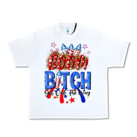 White boom bitch get out the way Urban Heavy Tee - NancyCooperArtShop