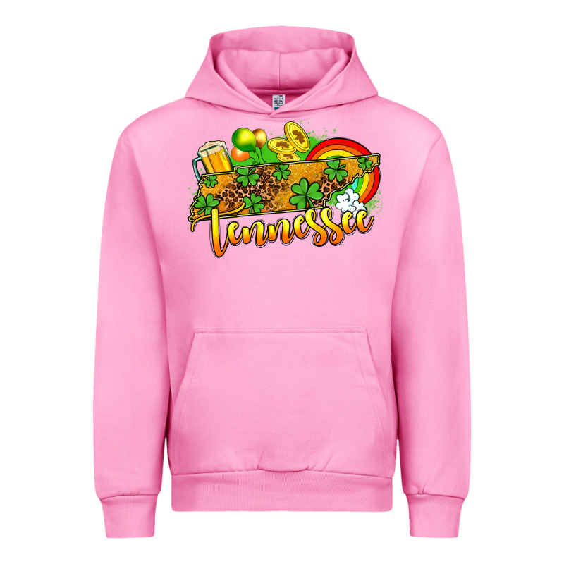 St. Patrick's Tennessee Map Urban Hoodie by OliviaCreatesArt | Teevron