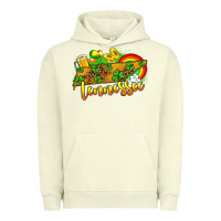 Pigment Pistachio St. Patrick's Tennessee map Urban Hoodie - OliviaCreatesArt