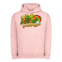 Pigment Salmon St. Patrick's Tennessee map Urban Hoodie - OliviaCreatesArt