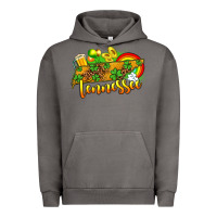 Pigment Tornado St. Patrick's Tennessee map Urban Hoodie - OliviaCreatesArt