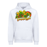 White St. Patrick's Tennessee map Urban Hoodie - OliviaCreatesArt