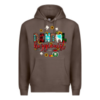 Coffee Christmas dental hygienist Premium Hoodie - JahusDesignShop