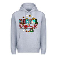 Heather Grey Christmas dental hygienist Premium Hoodie - JahusDesignShop