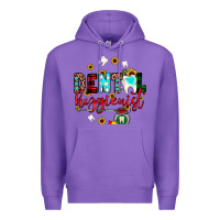 Purple Christmas dental hygienist Premium Hoodie - JahusDesignShop