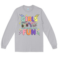 Moon Dust girls just wanna have fun Long Sleeve Tee - MaliasSmallBusiness