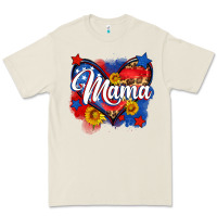Bone American mama heart Premium Tee - Neo Western