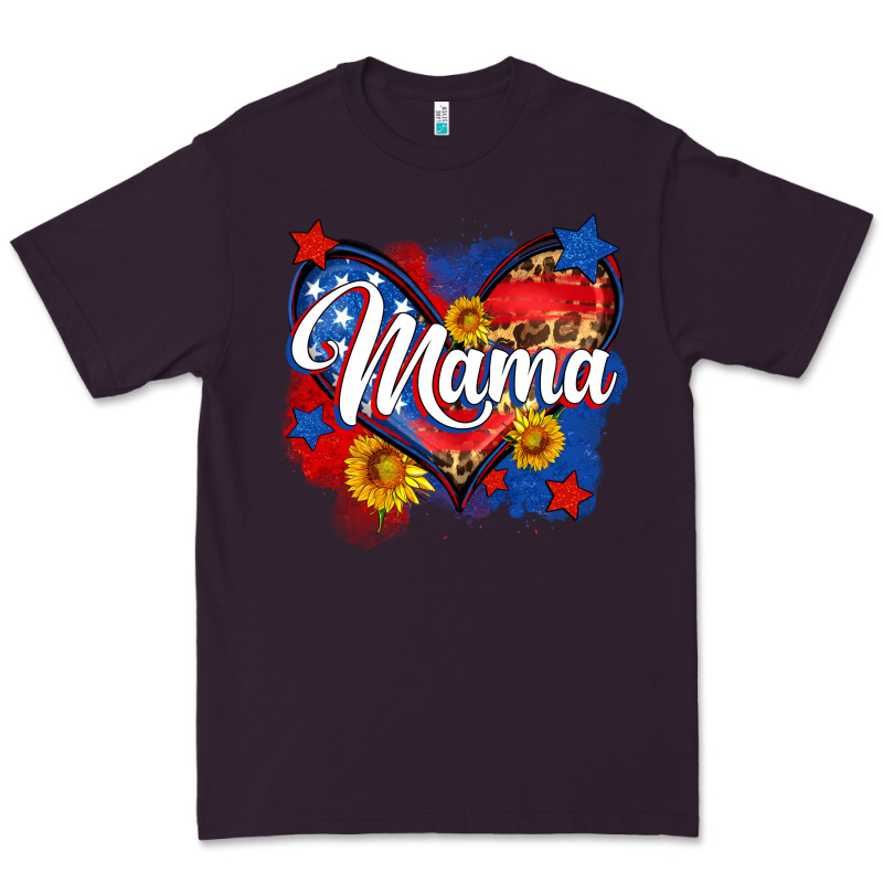 American Mama Heart Premium Tee by Neo Western | Teevron